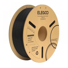 Filamento ELEGOO PLA+, 1,75 mm, 1 kg - Tonalità: nero