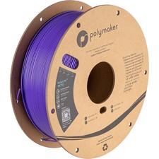 Polymaker PolyLite PETG viola 1,75 mm 1 kg filamento stampante 3D nuovo sigillato PB01008