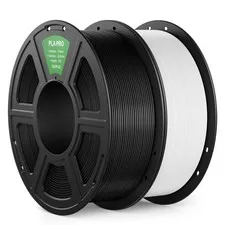 DEEPLEE Filamento PLA PRO 1.75 mm, 2 kg: Nero + Bianco (2×1 kg), Maggiore Tenaci