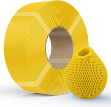 Filamento PETG Ricarica Filamento Stampante 3D, 1Kg 1,75 Mm (2,2Lb) Rifilamento per Bamb