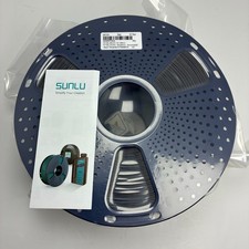 SUNLU Silk PLA+ filamento stampante 3D nero 1,75 mm bobina 3 kg nuovo