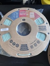 🔥 Lotto 3 Bobine Overture Opache PLA 1,75mm 1kg Bianco/Nero/Lt Verde Filamento 3D