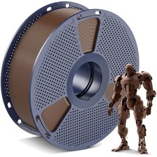 Filamento PLA 1.75mm Marrone caffè Bobina 1KG per Stampante 3D