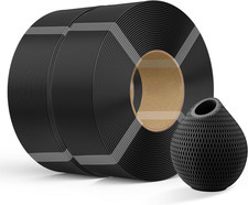 PETG Filament Refill 3D Printer Filament, 2Kg 1.75 Mm(4.4Lb) Refilament for Bamb