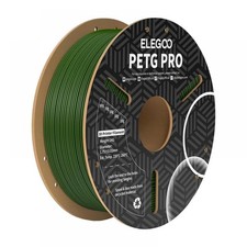 Filamento ELEGOO PETG Pro, 1,75 mm, 1 kg - Tonalità: verde oliva