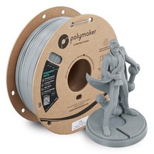 Filamento stampante 3D 1,75 mm 1 kg grigio alta velocità 300 mm s Polymaker PETG 300 mm s