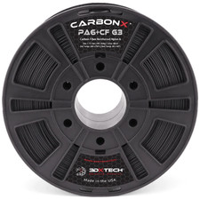 Filamento stampante 3D CarbonX Nylon 6+CF (PA6-CF) di 3DXTech Made in USA 500g