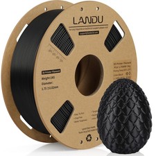 Landu Filamento PLA 1.75Mm 1Kg Filamento Stampante 3D Nero Precisione