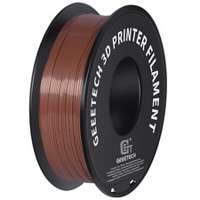 Geeetech impresora 3D Filamento PLA marrón 1kg 1,75mm consumibles de impresión