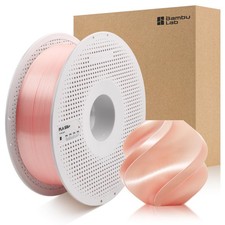 Bamboo 1.75MM PLA Silk+ Filament Shiny Like Chrome, Smooth Like Silk High Spe...