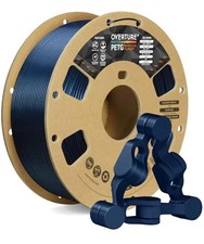 OVERTURE Filamento PETG 1.75mm, 1kg Bobina(2.2lbs), Neatly Wound Durevole PETG F