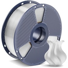 Filamento PETG 1,75mm trasparente, resistente, adesione eccellente, 1kg