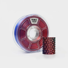 Filamento per Stampante 3D PLA Seta Tricolore, Coestrusione, 1,75 Mm, 1 Kg, Stam
