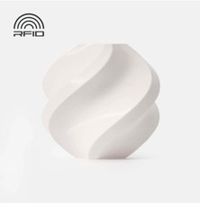 Bambu Lab PLA Giada Bianco Filamento Base con Bobina Riutilizzabile