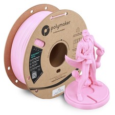 Filamento stampante 3D PETG rosa 1,75 mm 1 kg alta velocità nuova formula strato polimaker