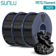SUNLU 3 KG PETG filamento stampante 3D 1,75 mm PETG 1 KG/bobina per stampanti 3D FDM