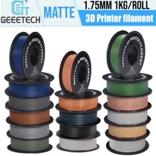 GEEETECH 1,75Mm Filamento PLA Opaco 1Kg Per Stampante 3D Con Texture Satinata