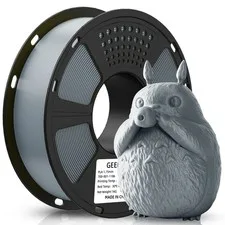 Geeetech stampante 3D filamento PLA grigio 1,75 mm 1 kg/rotolo filamento ad alta precisione