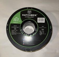 HATCHBOX PLA 1,75 mm Filamento per stampante 3D in verde, bobina da 1 kg