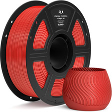 ELEGOO PLA Filamento 1,75Mm Vero Rosso 1KG, Filamento Stampante 3D Dimensionale Accurac