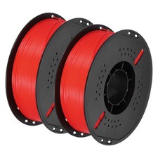 Filamento per stampante 3D PETG, 1,75 mm 1 kg rosso per stampanti FDM 2 pezzi