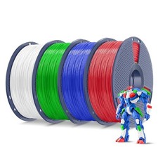 SUNLU 4KG ABS Filamento 1,75 mm, Filamento de Impresora 3D Paquete, Alta Resiste