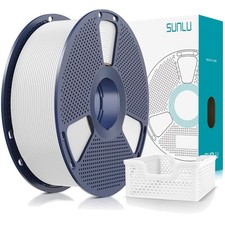 Filamento PLA Plus 1.75mm 1kg bianco, stampa 3D alta velocità, precisione