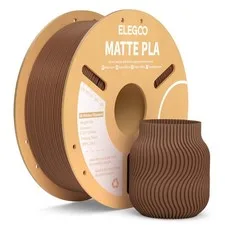 ELEGOO Filamento PLA Matte Marrone Terra 1 kg 1,75 mm Opaco PLA Filamento per