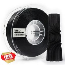 R3D PLA Pro Filamento 1,75mm 1KG Nero Stampante 3D ad Alta Velocità