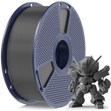 Stampante Filamento 3D 1,75mm Grigio 1KG Bobina PLA SUNLU Alta Velocità Meta Più Resistente