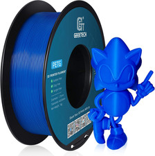 Filamento PETG 1.75 Mm Blu, Filamento Stampante 3D 1Kg Spool, 3D Printer Filamen