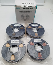 SUNLU Pacchetto di 4 Bobine -250g Filamento di Legno PLA 1,75mm Pacchetto Principianti