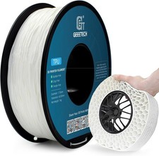 Geeetech filamento stampante 3D 1 kg/rotolo TPU bianco 1,75 mm filamento TPU 95 A ITA