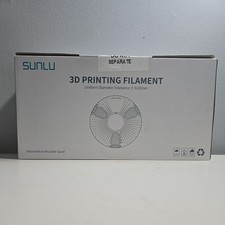 SUNLU 4KG Confezione Filamento Stampante 3D PLA Fluorescente, Filamento PLA 1,75mm
