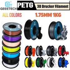 Geeetech PETG 1,75mm 1kg Filamento rígido de alta resistencia para impresoras 3D