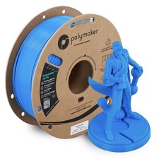 Filamento stampante 3D PETG blu elettrico 1,75mm 1kg Polymaker alta velocità 300mm s