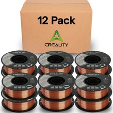 Creality Silk PLA stampante 3D filamento RAME ROSSO - 1 kg 1,75 mm - confezione da 12 rotoli