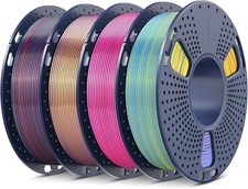 Confezione Filamento Stampante 3D SUNLU PLA 1,75mm 4 Confezioni 1kg Totale Sottovuoto Sigillato