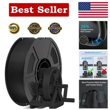 1KG Filamento PETG-CF Nero Opaco 1,75mm - Forte, Resistente al Calore per Stampa 3D