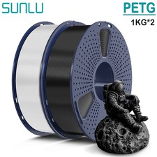 2 kg filamento stampante 3D Sunlu Petg 1,75 mm PETG 1 KG/ROTOLO +/-0,02 mm senza bolla