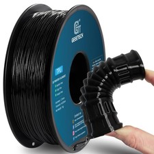 Filamento stampante 3D Geeetech 1 kg TPU nero elasticità morbida stampa filamenti
