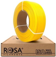 Filamento PLA Giallo 1,75mm 1kg Ricarica Rosa3D