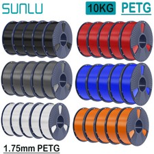 SUNLU 10x 1KG PETG filamento stampante 3D 1,75mm PETG 10KG per stampanti 3D FDM