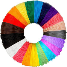 Filamento Penna 3D 20 Pezzi Filamenti PLA 1.75Mm 10M 3D Filament PLA per Stampa 