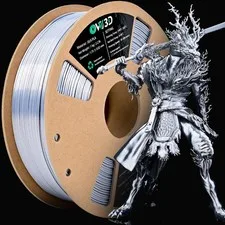 OVV3D Filamento PLA 1.75 1kg, Stampante 3D Filamento PLA Metallo Seda,
