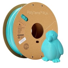 Polymaker Matte PLA 1 kg, 122 - 1,75 mm Arctic Teal (codice esadecimale: #61bcc3) 