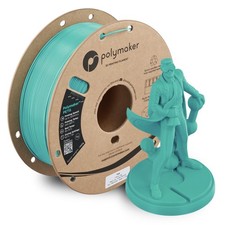 Filamento stampante 3D PETG Teal 1 kg 300 mm s polimaker ad alta resistenza PB05009 1,75 mm