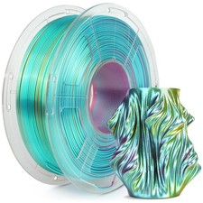 SUNLU Silk PLA Plus Filamento per stampante 3D, filamento PLA+ Lucido a Triplo C