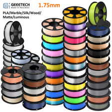 Geeetech filamento stampante 3D 1,75 mm 1 kg/rotolo PLA/ABS+/opaco PLA/PETG/TPU/seta