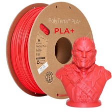 Polymaker PolyTerra PLA+ rosso - 1.75mm - 1kg